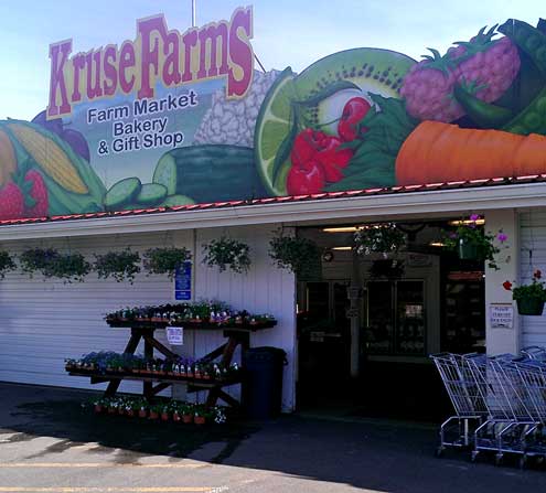 Lots of flowers at Krause Farms