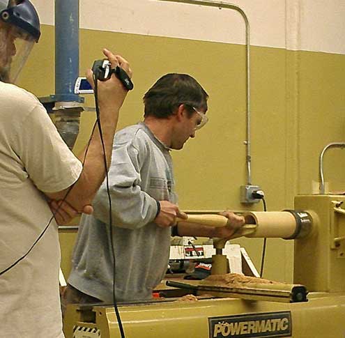 Enlarging the internal cut for the mug insert