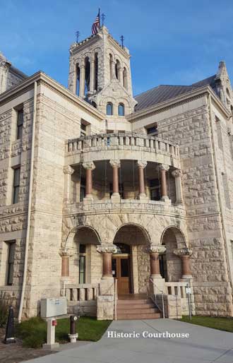 Courthouse in New Braunsfel, Texas