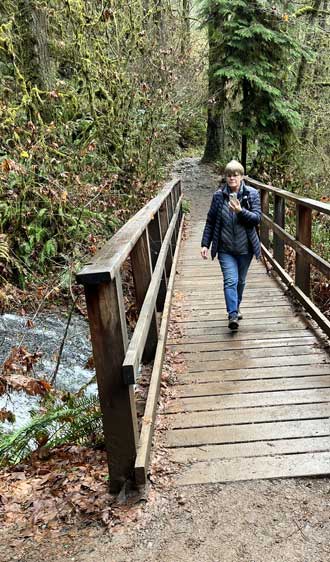 Scenes on the Trail of Ten Falls