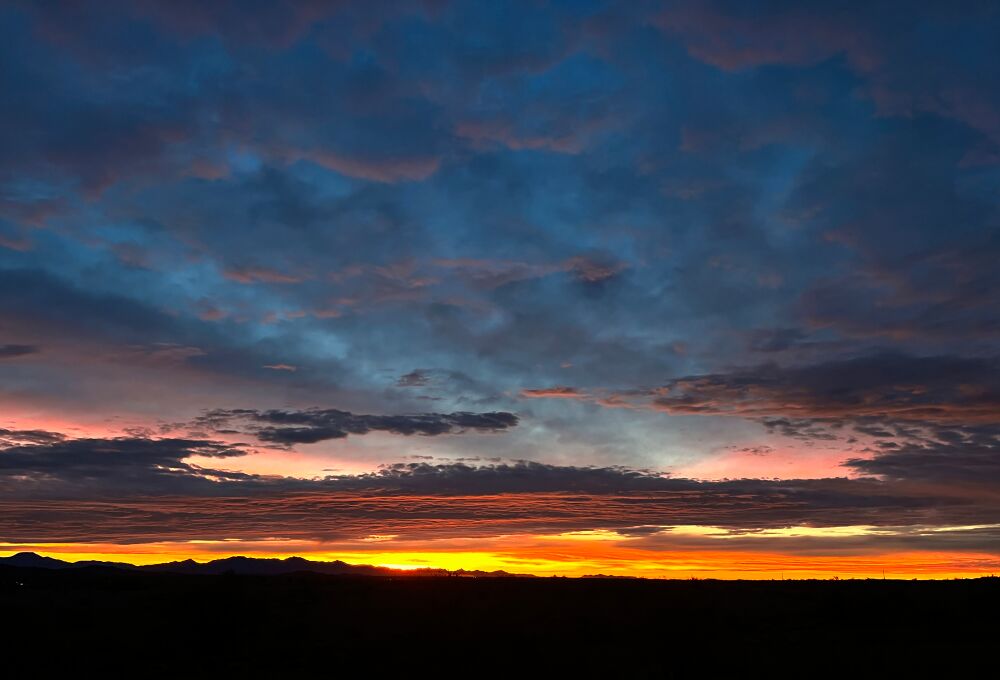 This morning's sunrise