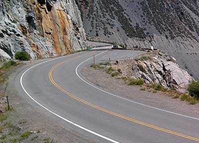 Tioga Pass looking east (Yosemite is west of this point).