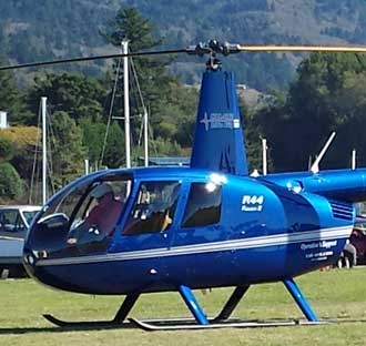 Helicopter take off, Behind: video of the take off