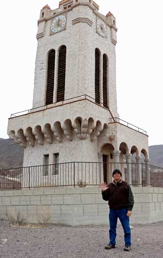 Castle Clock tower, Behind: Panorama view from the clock tower