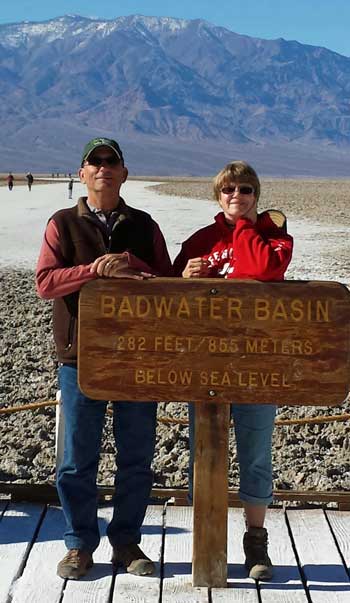 We reached the lowest point in the US, the eighth lowest in the world