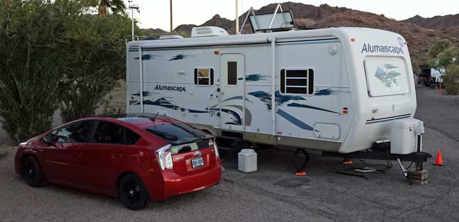 BLM campground north of Bullhead City, Arizona, Katherine Landing