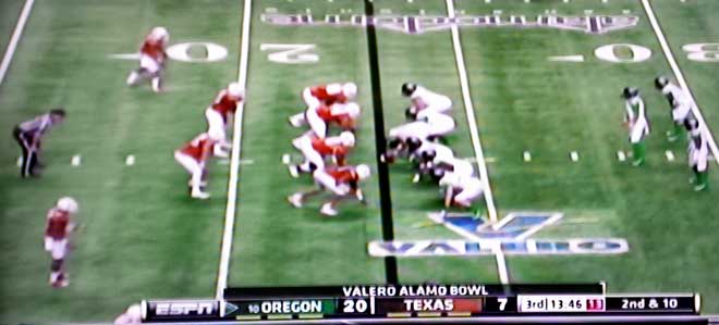 Oregon Ducks win the Alamo Bowl on THEIR turf.