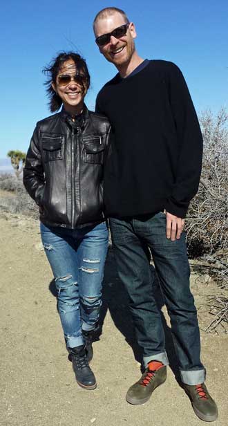 Is this couple lost?, Behind: Their Honda Pilot at the top of the peak adjacent to Eureka Peak