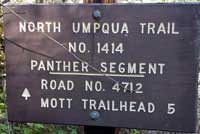 Panther Segment, North Umpqua Trail