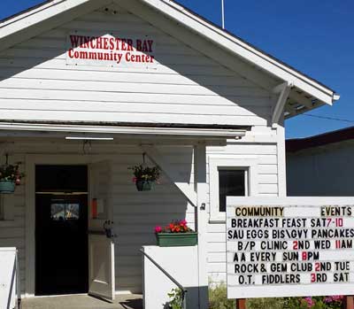 Breakfast this morning at the Winchester Community Center