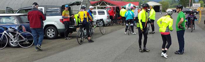 An "Earth Day" ride with the Umpqua Velo Bike Club