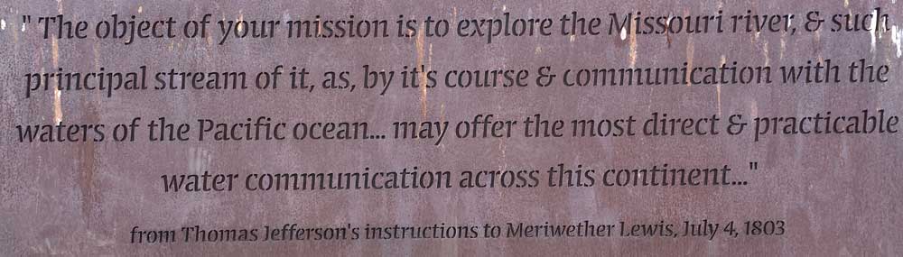 The reason for Lewis and Clark, Behind: How the Missouri got it's name 