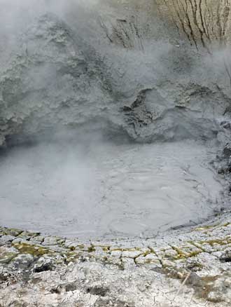 Mud volcano