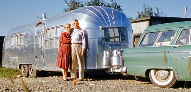My grandparents in 1957