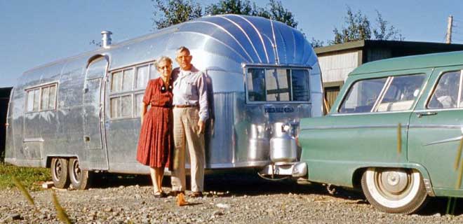 My grandparents in 1957