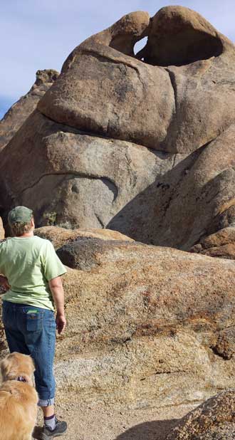 The "Arch" hiking trail