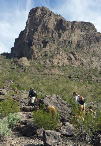 Sunset Vista trail to Picacho Peak