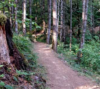 Hiking Cooper Creek Reservoir Trail