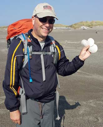 Lane finds unbroken sand dollars