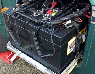 2015, Six volt house batteries