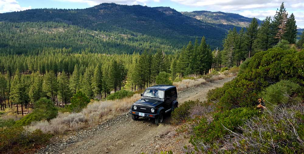 Climbing the mountains to the East of Verdi