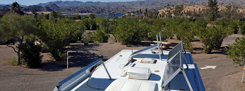 Parked at Katherine's Landing near Bullhead City, AZ