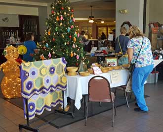 Arts and Crafts at an Assisted Care facility