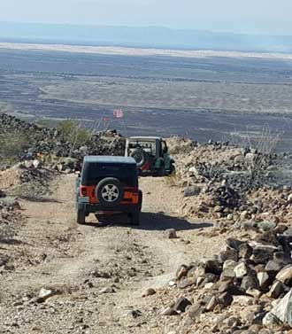 Getting very steep and rocky