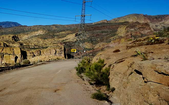 A sample of the Apache Trail we will explore