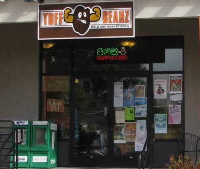 Tuff Beans coffee shop\