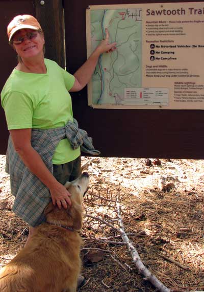 Hiking the Sawtooth Trail