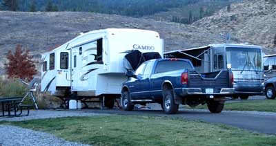 Parked at Gold Ranch RV Park, Verdi, Nevada