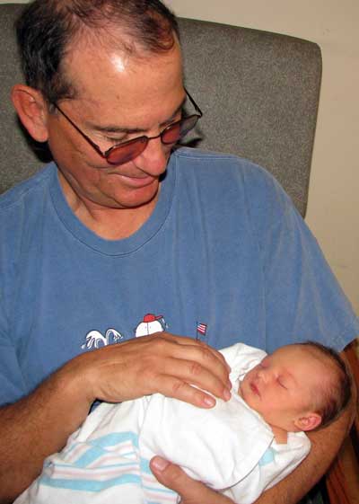 Grandpa Dale with Chloe