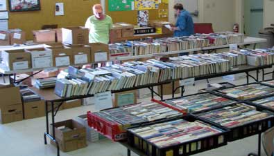 A wonderful book sale/fund raiser