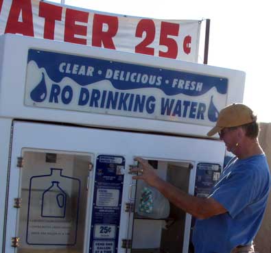Drinking water when in Arizona