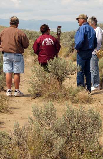 Standing on the Oregon Trail