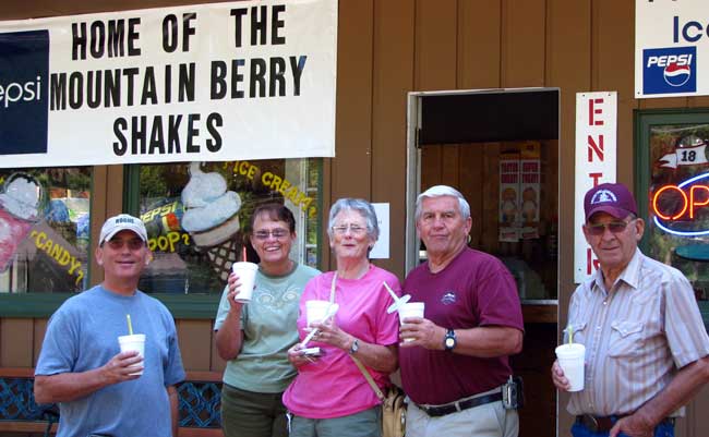 What is a Mountain Berry Shake?