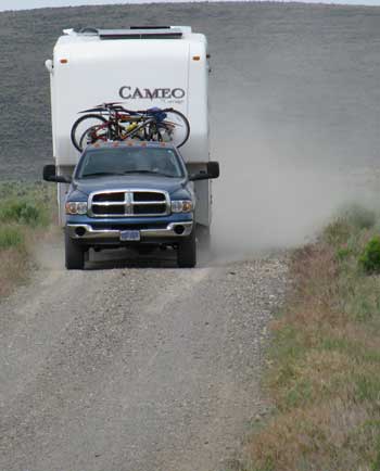 Can't be afraid of gravel in eastern Oregon