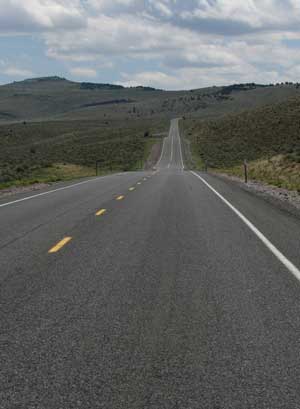 Pavement is so appreciated in eastern Oregon