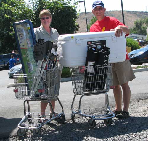 Baker City Bi-Mart had all that we needed