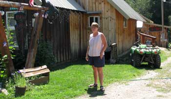 The only store in Cuprum, the Indian Creek Store