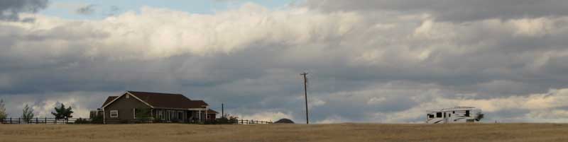 Alone on the Montague Ranch