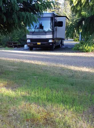 Elks RV Park north of Florence