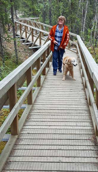 Walking to the Rancheria Falls