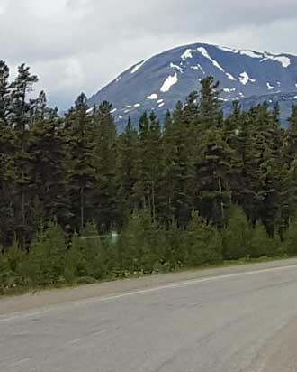 Reaching the Caseron Mountains