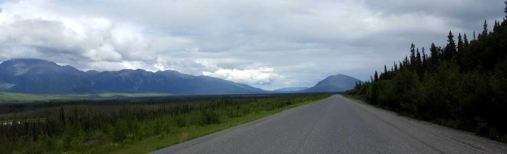 Still traveling through the Yukon toward Alaska