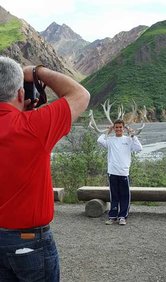 Having fun with a National Park display