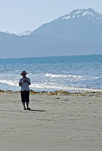 The beach at Homer