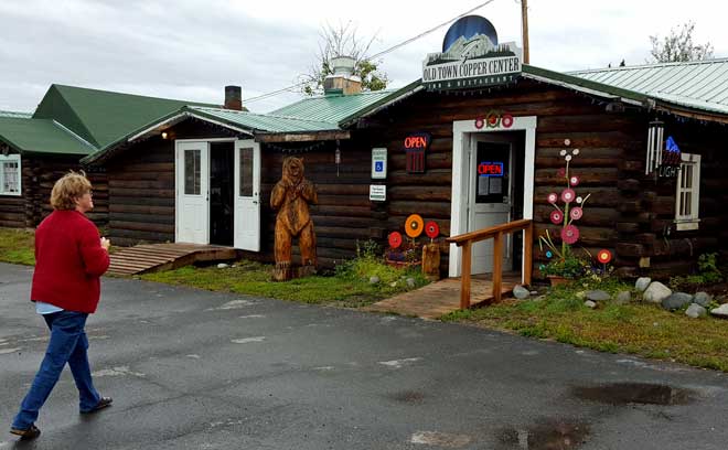 A lunch stop in Copper Center