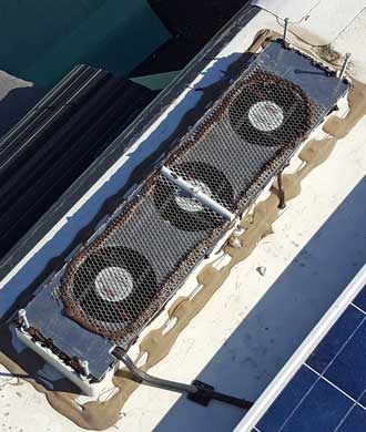 The screen is there for a reason, I reinstalled the screen on top of the fan complex